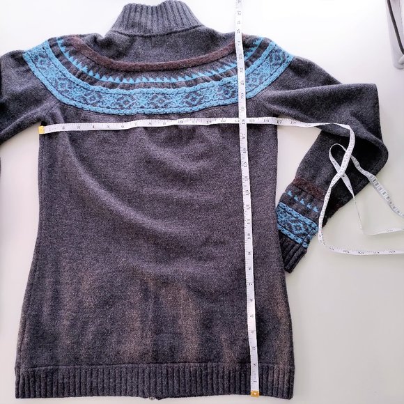 NEVE DESIGNS Merino Wool Full-Zip Cardigan - Picture 9 of 13